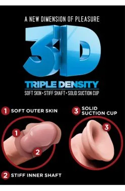 Pipedream King Cock Triple Density 29 Cm -Anal sexleketøy butikk p pipedream king cock triple density 28 cm 3