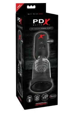 Pipedream PDX Elite Tip Teazer Power Pump -Anal sexleketøy butikk p pipedream pdx elite tip teazer power pump 3 1