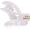 Kiotos Plastic Chastity Cage Clear 1 Kiotos Plastic Chastity Cage Clear -Anal sexleketøy butikk p plastic chastity cage clear 161201