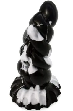 Fantasycolors Plug Skarix Black-White 20 Cm -Anal sexleketøy butikk p plug skarix black white 20 cm 2 164244