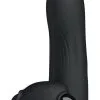 Pretty Love Adonis Finger Sleeve Vibrator Black -Anal sexleketøy butikk p pretty love adonis finger sleeve vibrator black