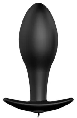 Pretty Love Anal Plug Black Anchor With Remote Control