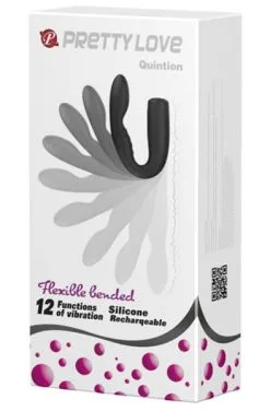 Pretty Love Quintion G-Spot Black -Anal sexleketøy butikk p pretty love quintion g spot black 3