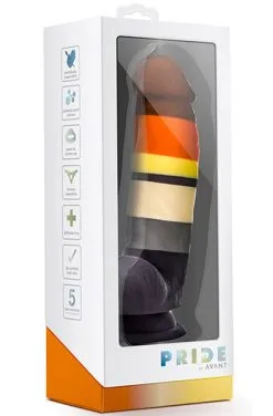 Blush Novelties Pride Silicone Dildo With Suction Cup Bear 18cm -Anal sexleketøy butikk p pride silicone dildo with suction cup bear 18cm 2 001632