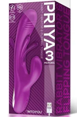 IntoYou Priya Vibe With Flipping Movement Tongue -Anal sexleketøy butikk p priya vibe with flipping movement tongue productimage 3 2
