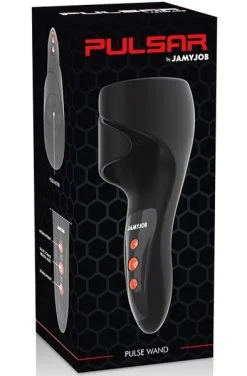 Jamyjob Pulsar Wand Vibration & Pulsation Modes -Anal sexleketøy butikk p pulsar wand vibration pulsation modes 4 134702