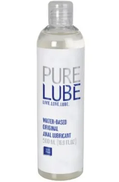 Pure Lube Water-Based Anal Lubricant 500 Ml