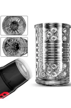 IntoYou Pyro Advanced Thrusting, Rotating & Moaning Masturbator -Anal sexleketøy butikk p pyro advanced thrusting rotating moaning masturbator productimage 3