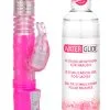 Paketerbjudande Rabbitvibrator + Orgasm Glidmedel 300ml -Anal sexleketøy butikk p rabbitvibrator orgasm glidmedel 300ml
