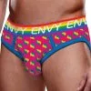 Envy Menswear Rainbow Hearts Bubble Butt Jock