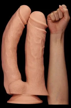Lovetoy Realistic Mega Double Dildo 30,5 Cm -Anal sexleketøy butikk p realistic mega double dildo 30 5cm 2