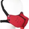 Kinky Puppy Red Puppy Neoprene Snout + Tongue -Anal sexleketøy butikk p red puppy neoprene snout tongue 215948