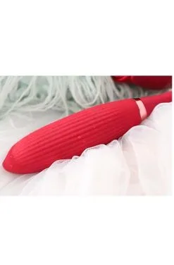 Sustainable Pleasure Red Rose Suction + Vibrating Bullet -Anal sexleketøy butikk p red rose suction vibrating bullet productimage 4 112054 1