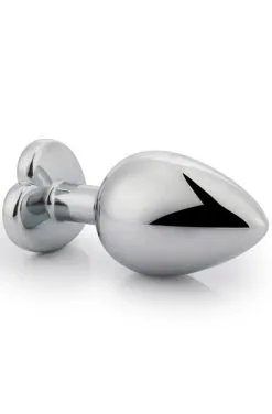 Afterdark Red Scarlet Anal Plug With Heart Jewel S -Anal sexleketøy butikk p red scarlet anal plug with heart jewel s 2 223012