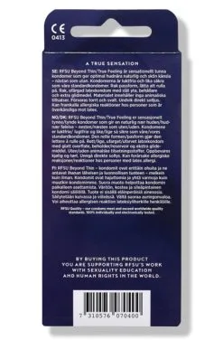 RFSU Beyond Thin Kondomer 8st 5 RFSU Beyond Thin Kondomer 8st -Anal sexleketøy butikk p rfsu beyond thin kondomer 8st 2