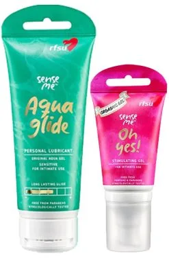 Paketerbjudande RFSU Oh Yes! 40ml + Aqua Glide 100ml