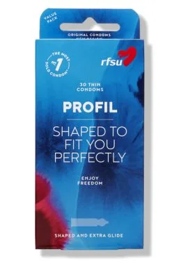 Paketerbjudande RFSU Profil Kondomer 60st – Storpack