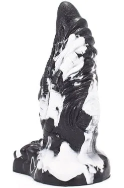 Fantasycolors Rhegax Dildo Black-White 20 Cm -Anal sexleketøy butikk p rhegax dildo black white 20 cm 2 220620