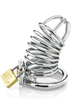 Zenn Ringed Cock Cage With Cockring 45mm