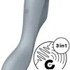 Satisfyer Curvy Trinity 3 Grey -Anal sexleketøy butikk p satisfyer curvy trinity 3 grey productimage 1