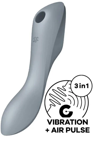 Satisfyer Curvy Trinity 3 Grey 3 Satisfyer Curvy Trinity 3 Grey