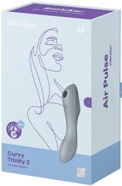Satisfyer Curvy Trinity 3 Grey 7 Satisfyer Curvy Trinity 3 Grey -Anal sexleketøy butikk p satisfyer curvy trinity 3 grey productimage 3 1