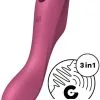 Satisfyer Curvy Trinity 3 Red 1 Satisfyer Curvy Trinity 3 Red -Anal sexleketøy butikk p satisfyer curvy trinity 3 red productimage 1 1