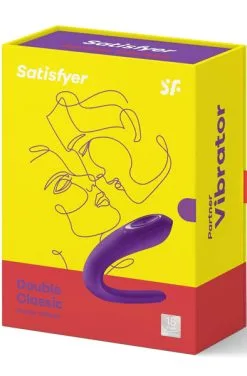 Satisfyer Double Classic Partner Vibrator -Anal sexleketøy butikk p satisfyer double classic 4 121705 1