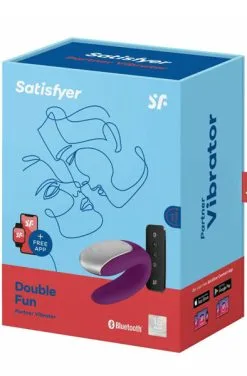 Satisfyer Double Fun Purple -Anal sexleketøy butikk p satisfyer double fun purple 3 235031 1