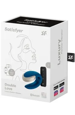 Satisfyer Double Love Blue -Anal sexleketøy butikk p satisfyer double love blue 5 154357
