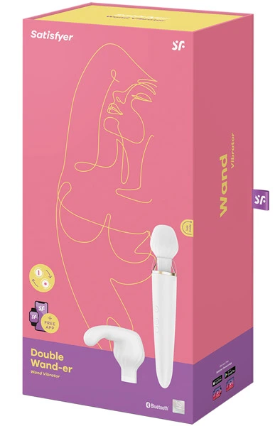 Satisfyer Double Wand-er White 6 Satisfyer Double Wand-er White - Bilde 4