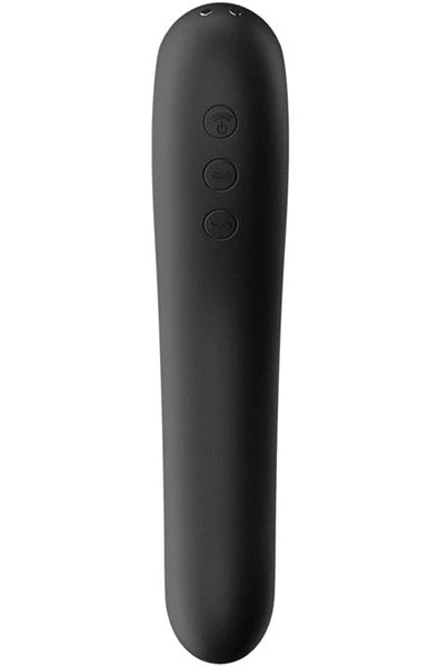 Satisfyer Dual Kiss Black 6 Satisfyer Dual Kiss Black - Bilde 4