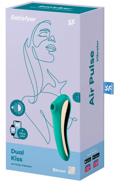 Satisfyer Dual Kiss Green 7 Satisfyer Dual Kiss Green - Bilde 5