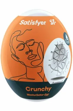 Satisfyer Masturbator Egg Single Crunchy