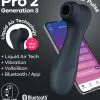 Satisfyer Pro 2 Gen. 3 With Liquid Air & Bluetooth App Black -Anal sexleketøy butikk p satisfyer pro 2 gen. 3 with liquid air bluetooth app black productimage 1 125603