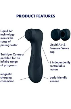 Satisfyer Pro 2 Gen. 3 With Liquid Air & Bluetooth App Black 10 Satisfyer Pro 2 Gen. 3 With Liquid Air & Bluetooth App Black -Anal sexleketøy butikk p satisfyer pro 2 gen. 3 with liquid air bluetooth app black productimage 2 125603 1