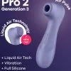Satisfyer Pro 2 Generation 3 With Liquid Air Purple -Anal sexleketøy butikk p satisfyer pro 2 generation 3 with liquid air purple productimage 1 1