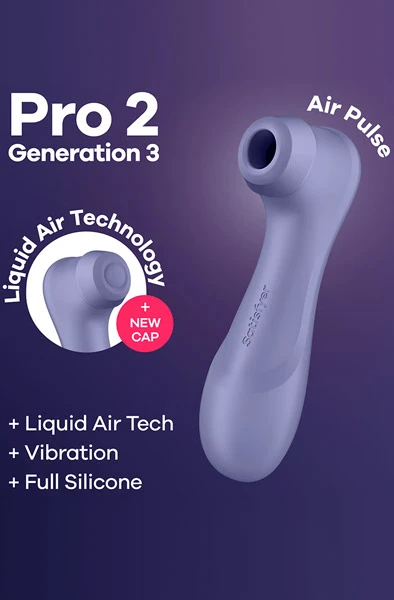 Satisfyer Pro 2 Generation 3 With Liquid Air Purple 3 Satisfyer Pro 2 Generation 3 With Liquid Air Purple