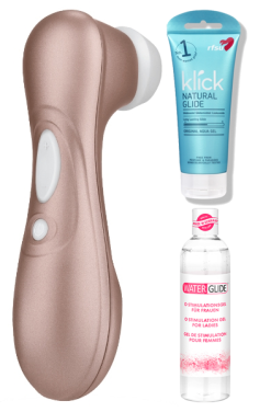 Paketerbjudande Satisfyer Pro 2 NG + Orgasm Gel + Glid