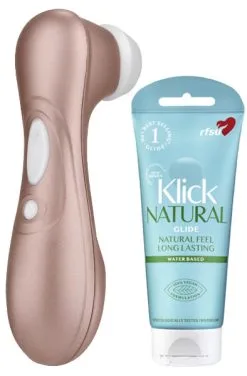 Paketerbjudande Satisfyer Pro 2 + RFSU Klick 100ml