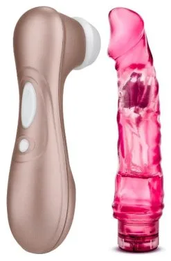 Paketerbjudande Satisfyer Pro 2 + Vibe Pink 23cm