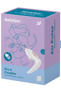 Satisfyer Pro 4 Couples -Anal sexleketøy butikk p satisfyer pro 4 couples 5 000041