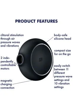 Satisfyer Pro To Go 3 Black -Anal sexleketøy butikk p satisfyer pro to go 3 black productimage 2 1