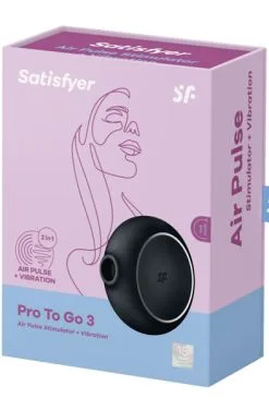 Satisfyer Pro To Go 3 Black -Anal sexleketøy butikk p satisfyer pro to go 3 black productimage 4 1