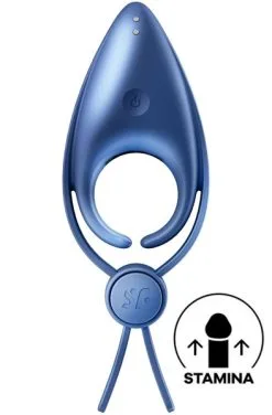 Satisfyer Sniper Vibrating Cock Ring Blue