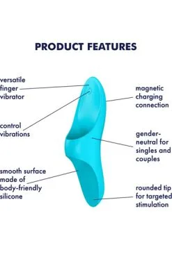 Satisfyer Teaser Light Blue -Anal sexleketøy butikk p satisfyer teaser light blue 2 210207 1