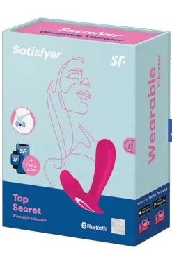 Satisfyer Top Secret Pink -Anal sexleketøy butikk p satisfyer top secret pink 4 110052