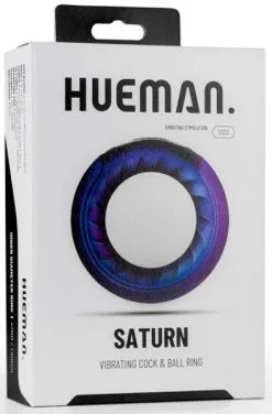 HUEMAN. Saturn Vibrating Cock/Ball Ring -Anal sexleketøy butikk p saturn vibrating cock ball ring 5 1