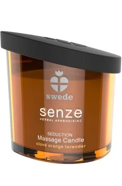 Swede Senze Massage Candle Clove Orange Lavender 150ml -Anal sexleketøy butikk p senze massage candle clove orange lavender 150ml productimage 2