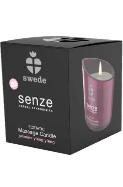 Swede Senze Massage Candle Jasmine Ylang Ylang 150ml -Anal sexleketøy butikk p senze massage candle jasmine ylang ylang 150ml productimage 3